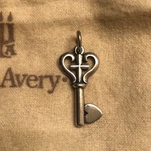 James Avery Cross Key Pendent